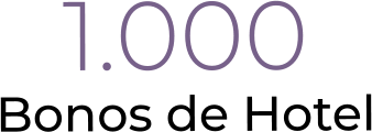 1.000Bonos de Hotel
